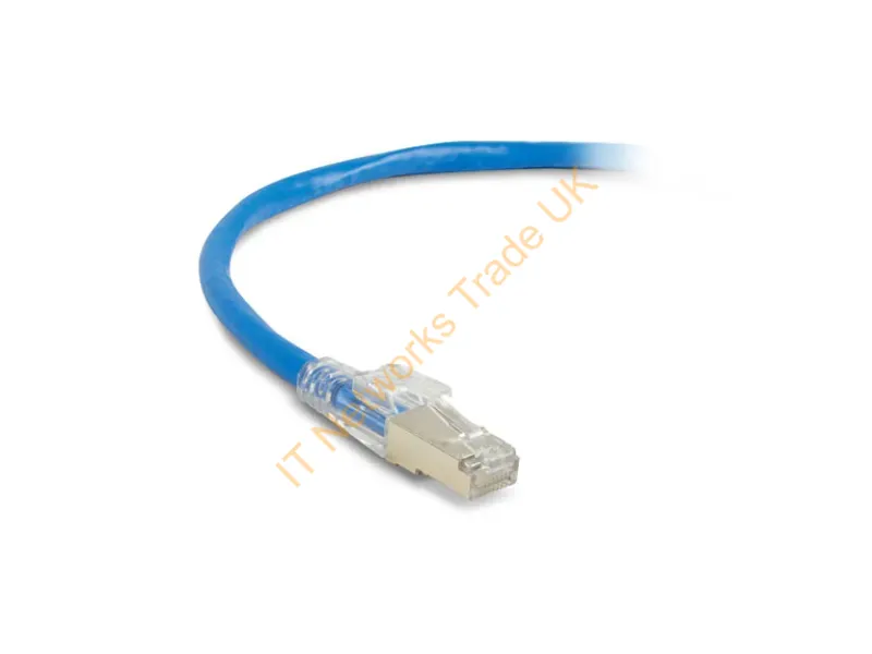 C6PC70S-BL-100 - Black Box Gigatrue 3 Networking Cable Blue 1200" (30.5 M) Cat6 S/Ftp (S-Stp)
