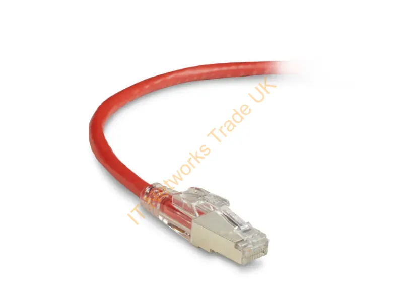 C6PC70S-RD-45 - Black Box C6Pc70S-Rd-45 Networking Cable Red 540.2" (13.7 M) Cat6 S/Ftp (S-Stp)