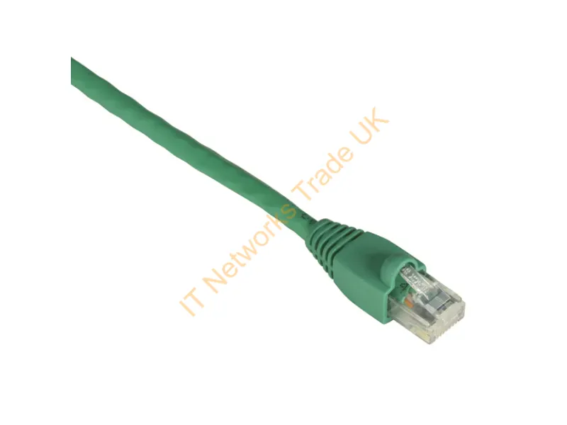 C6U-P-SB-SLD-GN-100 - Black Box Cat6, 100Ft Networking Cable Green 1200" (30.5 M)