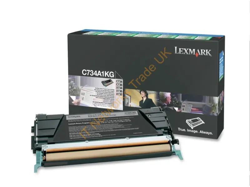 Lexmark C734A1KG Toner black, 8K pages Accessory