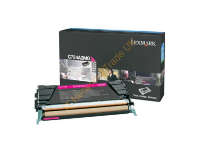 C734A2MG - C734A2Mg Toner Magenta, 6K Pages @ 5% Coverage