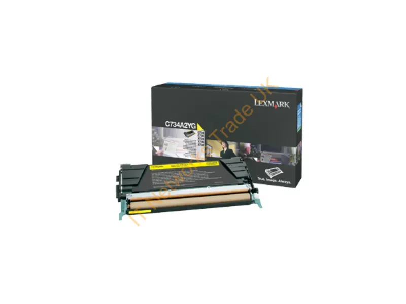C734A2YG - C734A2Yg Toner Yellow, 6K Pages @ 5% Coverage