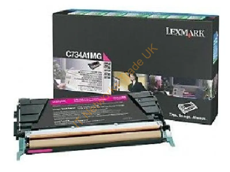 C734A4MG - Lexmark C734A4Mg Toner Cartridge 1 Pc(S) Original Magenta