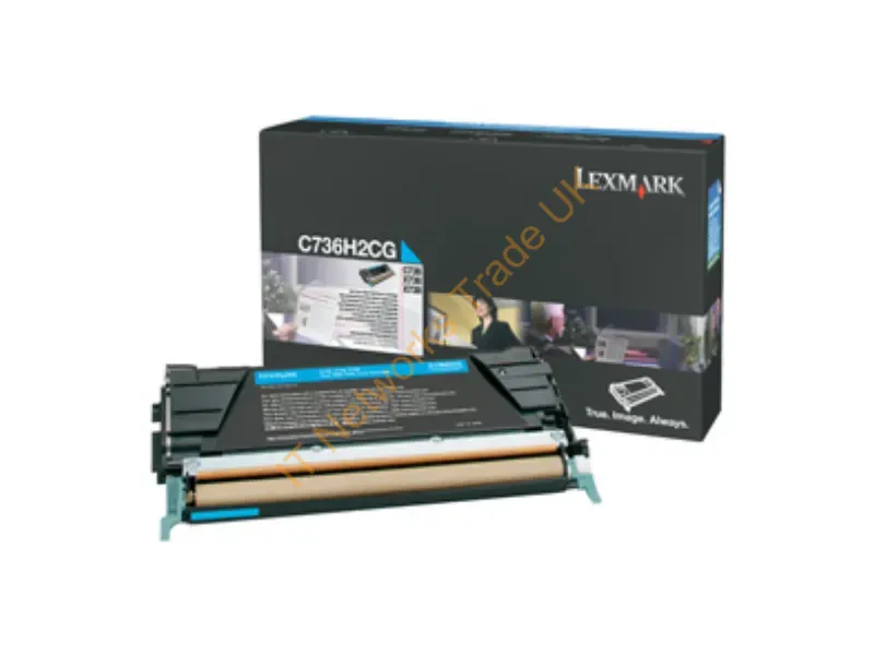 C736H2CG - C736H2Cg Toner Cyan, 10K Pages @ 5% Coverage