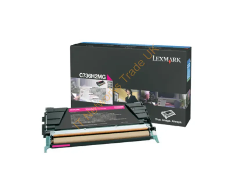 C736H2MG - C736H2Mg Toner Magenta, 10K Pages @ 5% Coverage