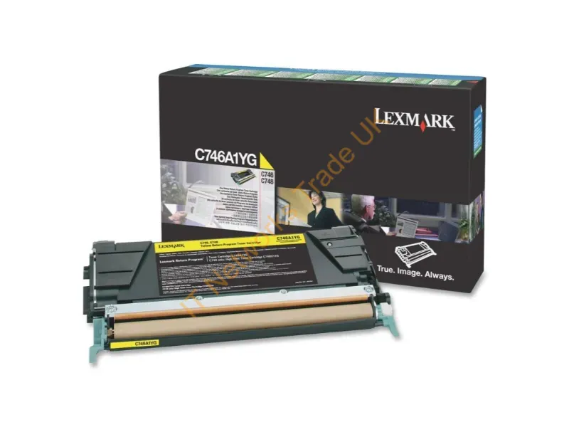 Lexmark C746A1YG Toner yellow, 7K pages Accessory