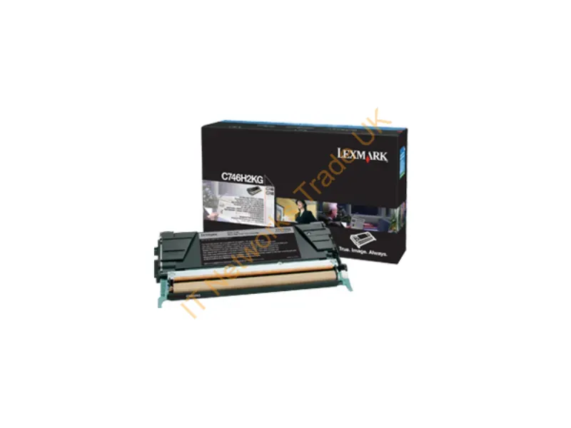 C746H2KG - C746H2Kg Toner Black, 12K Pages