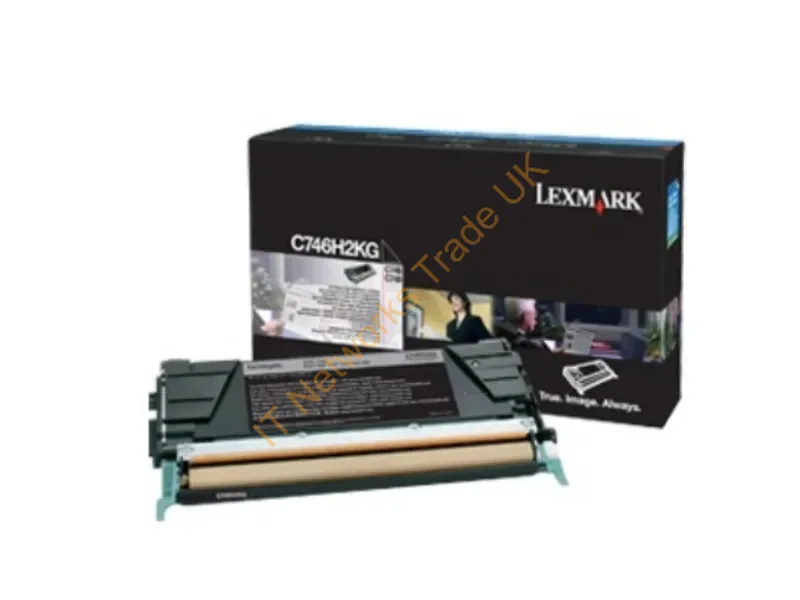 Lexmark C746H3KG Toner black, 12K pages Accessory