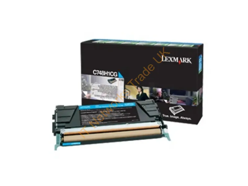 Lexmark C748H3CG Toner cyan, 10K pages Accessory