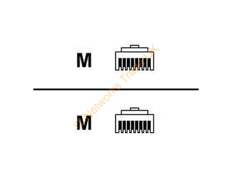 C7539A HP 7ft Cat5e Crossover Ethernet Cable Network Ethernet Cable