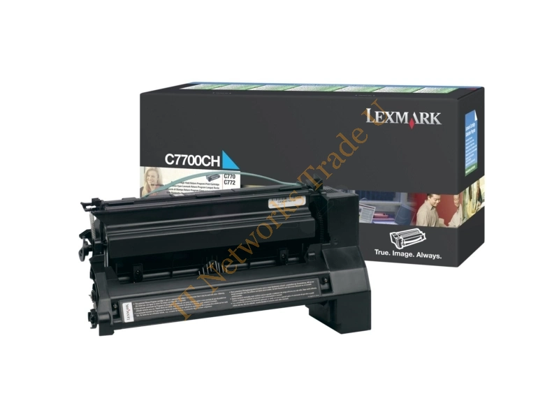 Lexmark C7700CH Toner cyan, 10K pages @ 5% coverage Accessory