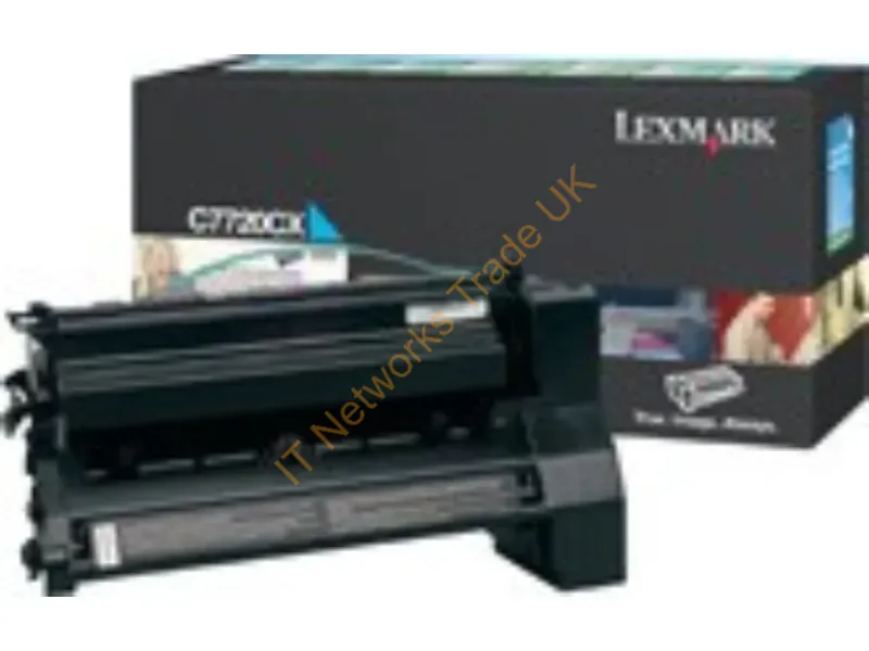C7720CX - Lexmark C7720CX Toner cyan, 15K pages @ 5% coverage Accessory