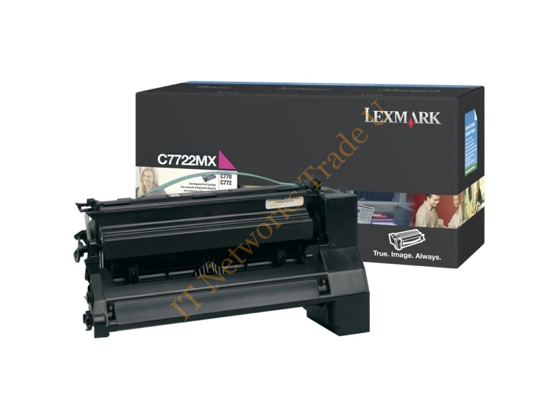 C7722MX - Lexmark C7722MX Toner magenta, 15K pages @ 5% coverage Accessory
