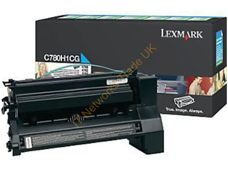 C780H4CG - Lexmark C780H4Cg Toner Cartridge 1 Pc(S) Original Cyan