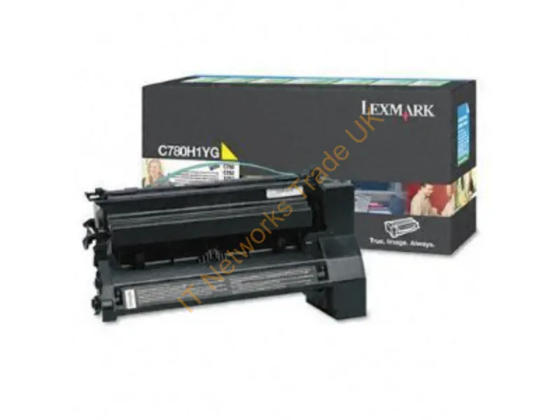 C780H4KG - Lexmark C780H4Kg Toner Cartridge 1 Pc(S) Original Black