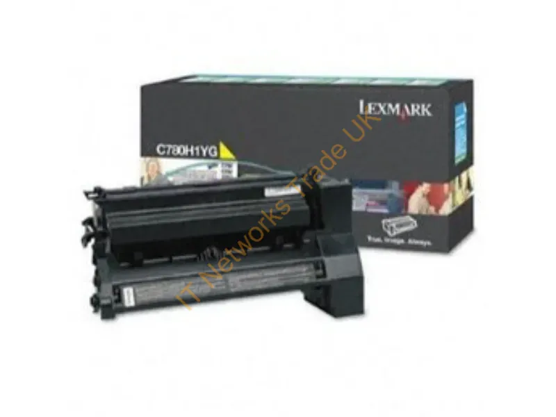 C780H4YG - Lexmark C780H4Yg Toner Cartridge 1 Pc(S) Original Yellow