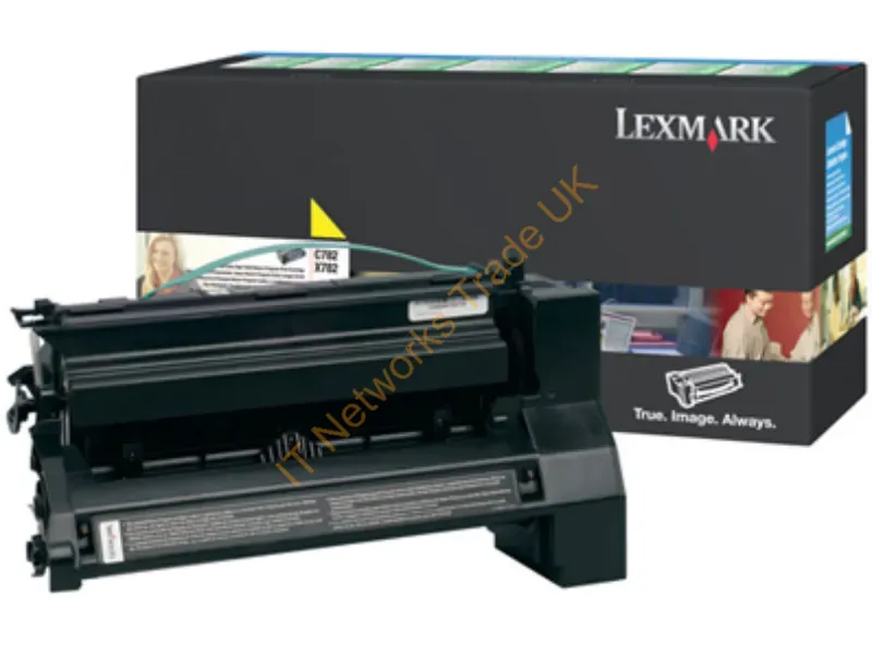 Lexmark C782X1YG Toner yellow, 15K pages Accessory