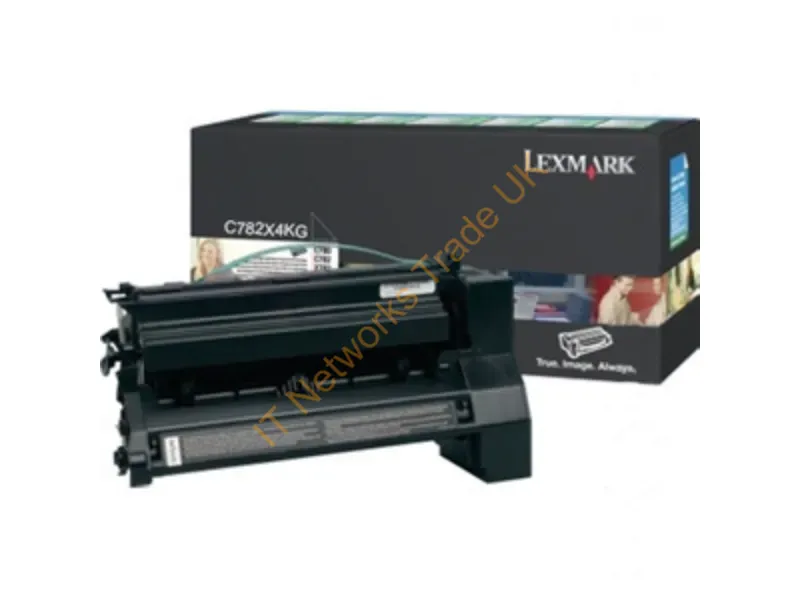 C782X4KG - Lexmark C782X4Kg Toner Cartridge 1 Pc(S) Original Black