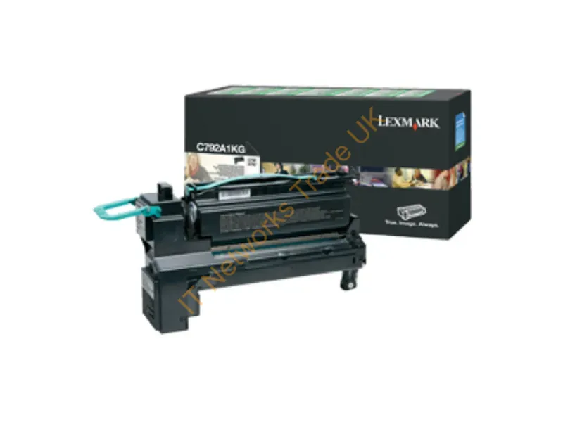 Lexmark C792A1KG Toner black, 6K pages Accessory