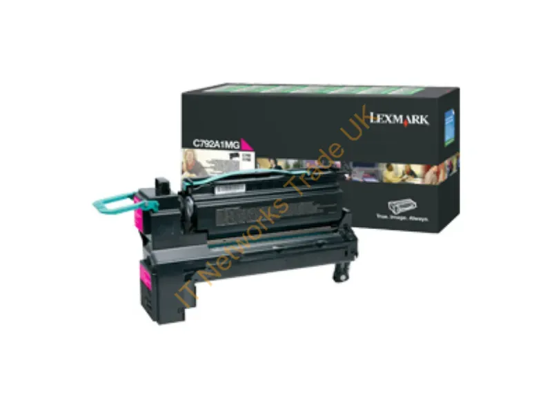 C792A1MG - Lexmark C792A1MG Toner magenta, 6K pages Accessory