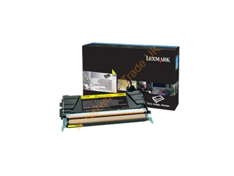 C792A4YG - Lexmark C792A4Yg Toner Cartridge 1 Pc(S) Original Yellow