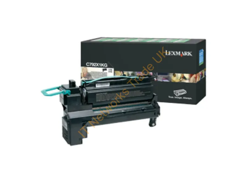 Lexmark C792X1KG Toner black, 20K pages Accessory