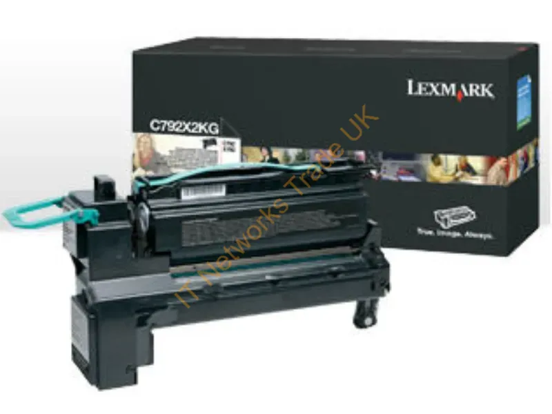 C792X2KG - C792X2Kg Toner Black, 20K Pages @ 5% Coverage