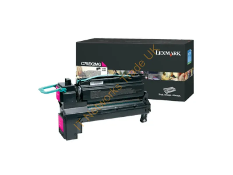 C792X2MG - C792X2Mg Toner Magenta, 20K Pages @ 5% Coverage