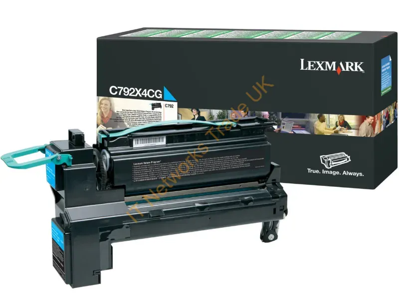 C792X4CG - Lexmark C792X4Cg Toner Cartridge 1 Pc(S) Original Cyan