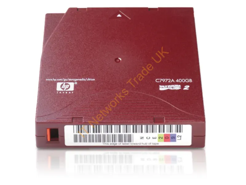C7972A HP 200/400GB 609 Meter Ultrium-2 Data Cartridge Tape Media Storage