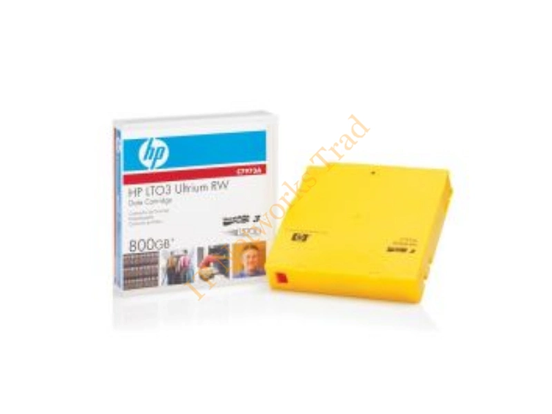 C7973AL#021 HP LTO-3 Ultrium 400/800GB RW Storage Media non Custom Label Tape Data Cartridge Tape Media Storage