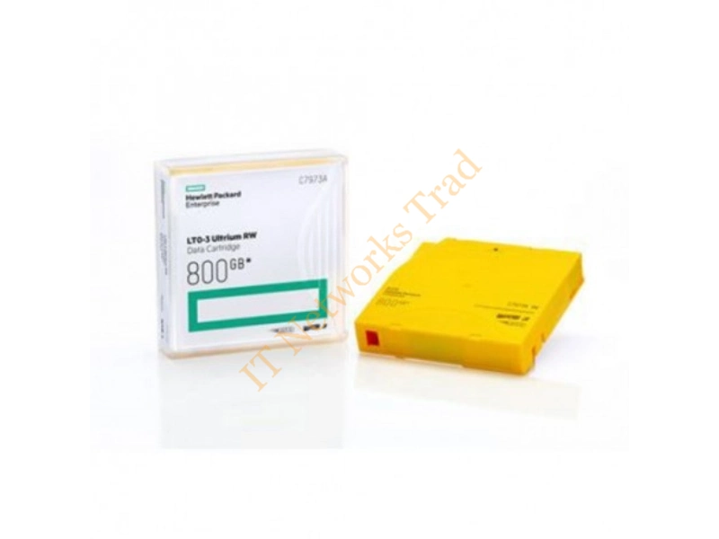 C7973W HP Ultrium 800 GB WORM Data Cartridge LTO-3 WORM 400 GB Native / 800 GB Compressed 2230.97 ft Tape Length Tape Media Storage