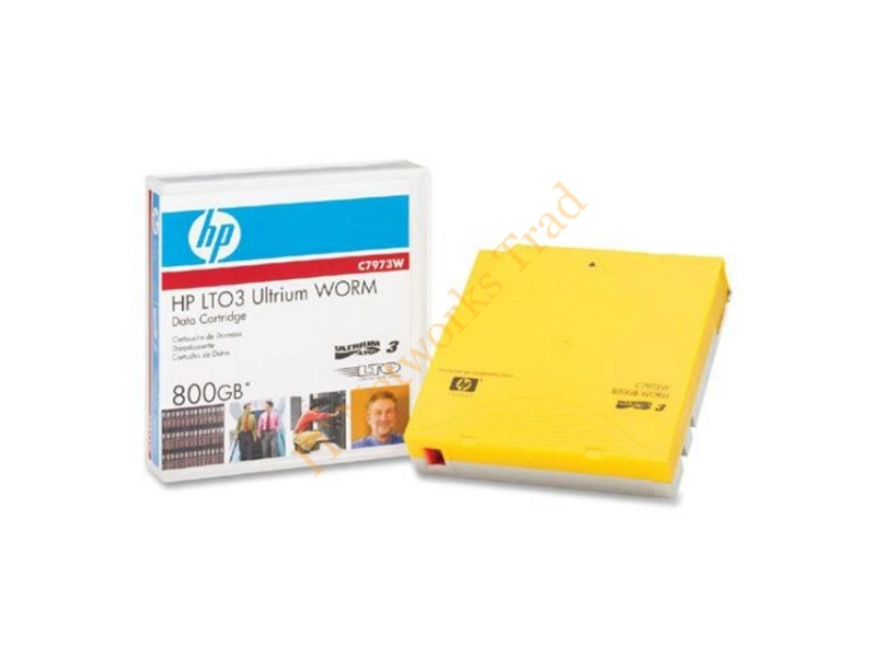 C7973WL HP LTO Ultrium 3 WORM Pre-labeled Tape Cartridge LTO Ultrium LTO-3 400GB (Native) / 800GB (Compressed) Tape Media Storage