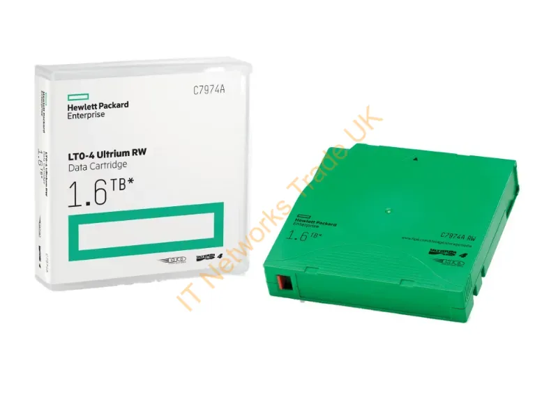 C7974A HP 800GB/1.6TB Ultrium LTO-4 Storage Tape Media RW Data Cartridge Tape Media Storage