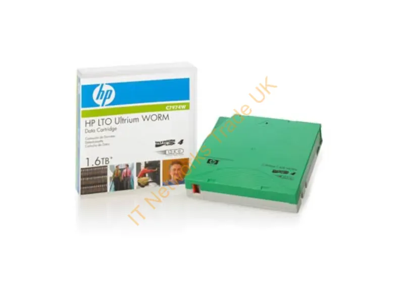 C7974W HP LTO Ultrium 4 WORM Tape Cartridge LTO-4 WORM 800 GB Native / 1.60 TB Compressed Tape Media Storage