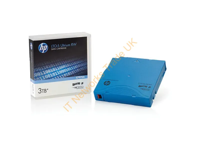 C7975AC HP LTO-5 Ultrium 1.5TB/3TB RW Tape Data Cartridge Storage Media Pack of 20 Tape Media Storage