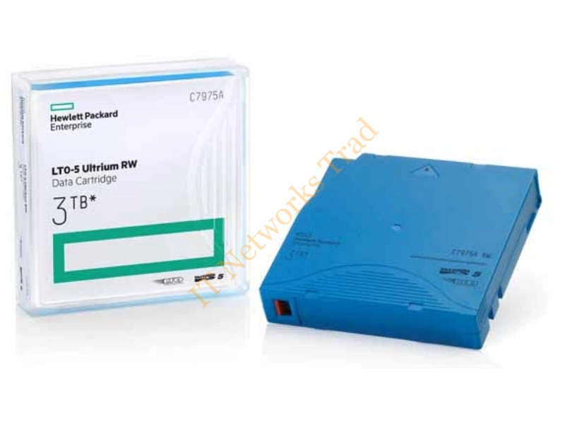 C7975AN HP LTO-5 Ultrium 1.5TB/3TB RW Tape Data Cartridge Storage Media Pack of 20 Tape Media Storage