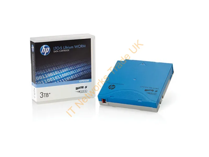 C7975WL HP Data Cartridge LTO Ultrium LTO-5 1.5TB (Native) / 3TB (Compressed) 20 Pack Tape Media Storage