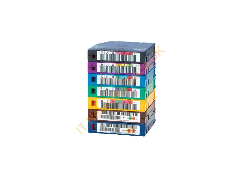 C7976AC HP LTO-6 Ultrium 2.50TB Native / 6.25TB Compressed Metal Particle (MP) RW Tape Data Cartridge Tape Media Storage