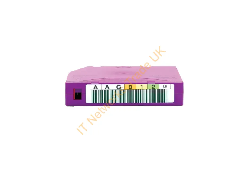 C7976AL HP LTO-6 Ultrium 2.50TB Native / 6.25TB Compressed Metal Particle (MP) RW Tape Data Cartridge Tape Media Storage