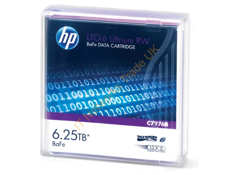 C7976BB - Hpe Lto-6 Ultrium 6.25Tb Bafe Rw No Case 960 Tape Pallet Blank Data Tape