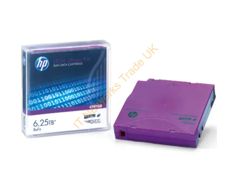 C7976BL - Hpe C7976Bl Backup Storage Media Blank Data Tape Lto 0.496" (1.26 Cm)