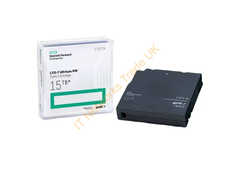 C7977A HP LTO-7 Ultrium 6/15TB Data Cartridge Tape Media Storage