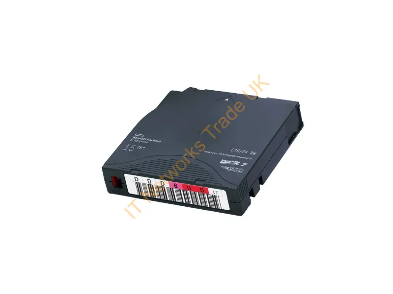 C7977AL HP 6TB / 15TB LTO7 Ultrium Tape Media Cartridge Tape Drive Storage
