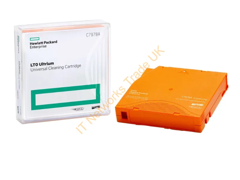 C7978A HP LTO Ultrium Universal Cleaning Cartridge (Orange) Tape Media Cartridge
