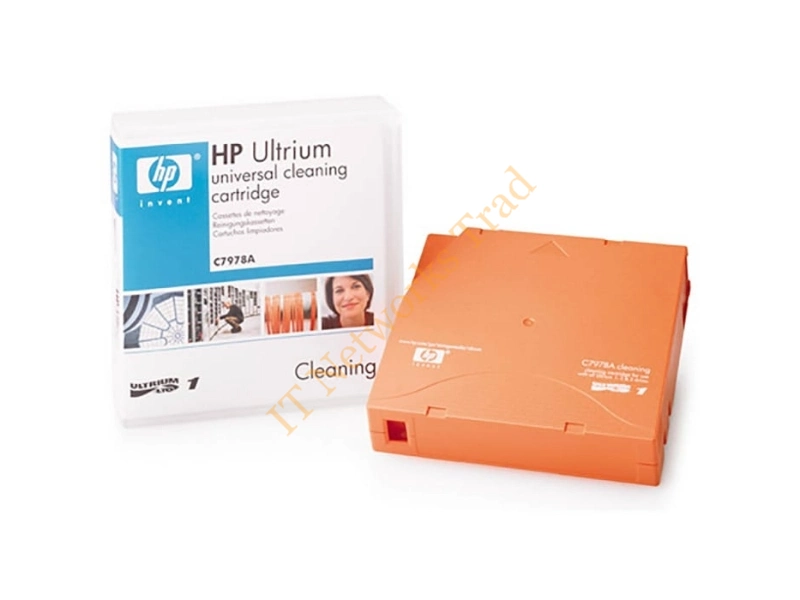C7978AN HP LTO Ultrium Universal Cleaning Cartridge (Orange) Tape Media Cartridge