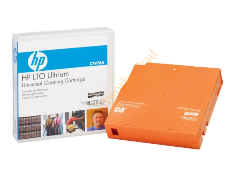 C7978A_BIN2 HP LTO Ultrium Universal Cleaning Cartridge (Orange) Tape Media Cartridge