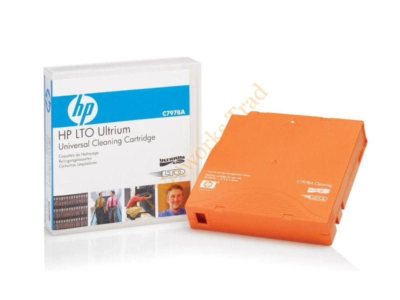 C7978A_BIN3 HP LTO Ultrium Universal Cleaning Cartridge (Orange) Tape Media Cartridge