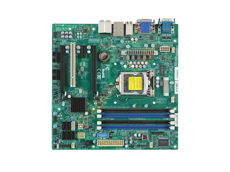 C7B75-B Supermicro Intel B75 Express DDR3 4-Slot System Board Socket LGA1155 Desktop Motherboard