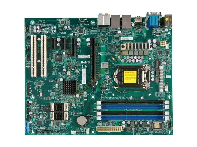 C7Q67-H-B Supermicro Intel Q67 Express DDR3 4-Slot System Board Socket LGA1155 Desktop Motherboard